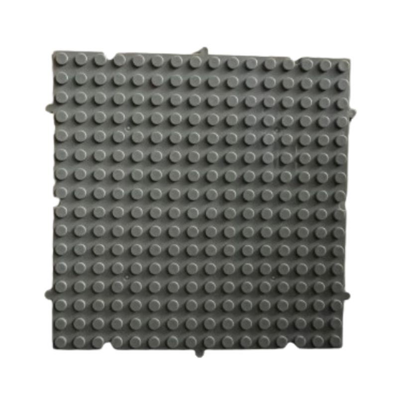 GENERICO - Placa Base Compatible Con Lego 13 Cms 16 X 16 Puntos Gris