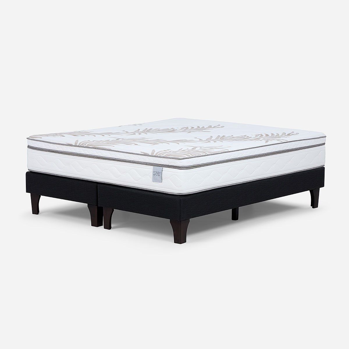 ROSEN - Cama Europea Rosen Neo Plus Súper King 200 x 200 cm