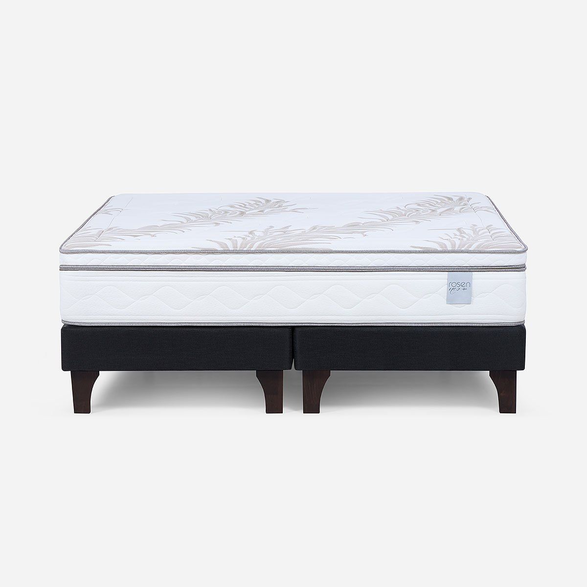 ROSEN - Cama Europea Rosen Neo Plus Súper King 200 x 200 cm