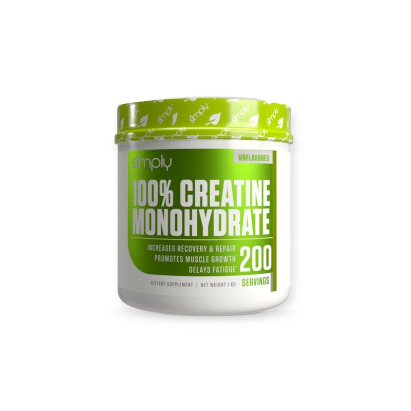 SIMPLY - CREATINA MONOHIDRATADA 1KG - SIMPLY
