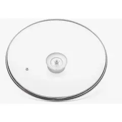 GENERICO - Tapa Vidrio Para Olla Sartén 30 cm Accesorio Cocina Hogar