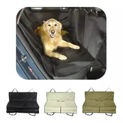 GENERICO - Funda Protectora Para Asientos de Auto Mascotas negro