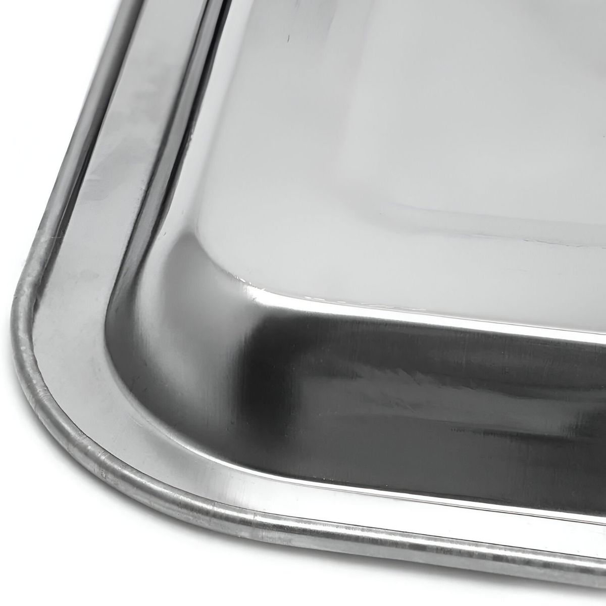 GENERICO - Bandeja Para Horno Multiuso Fuente Acero 36 x 27 x 4,8 Cocina