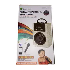 GENERICO - Parlante Portatil Bluetooth mini karaoke Greene