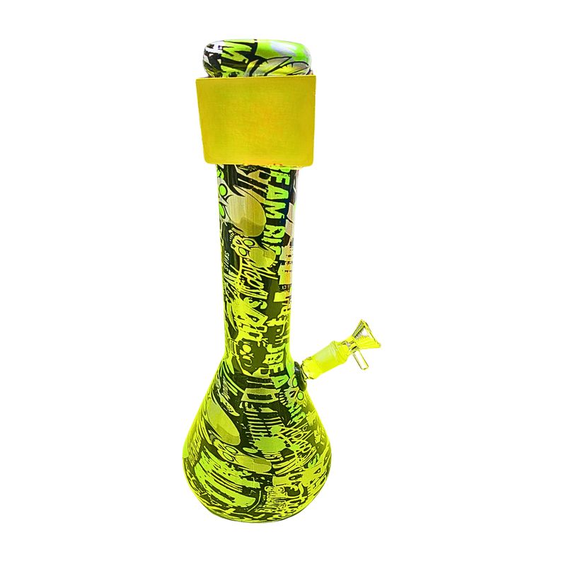 GENERICO - Bong Grande Pipa Inhalador Diseño Con Estilo De Silicona