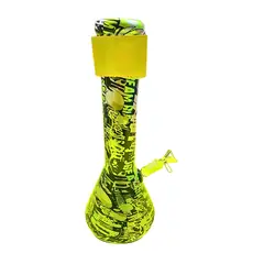 GENERICO - Bong Grande Pipa De Silicona Diseño Con Estilo Inhalador