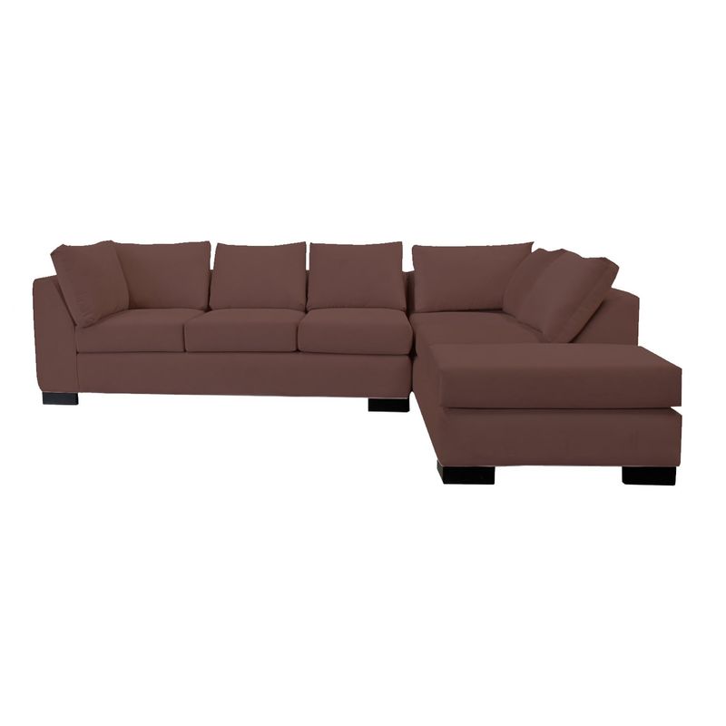 SOFAS MONTALBA - Seccional Derecho Quanti color Café