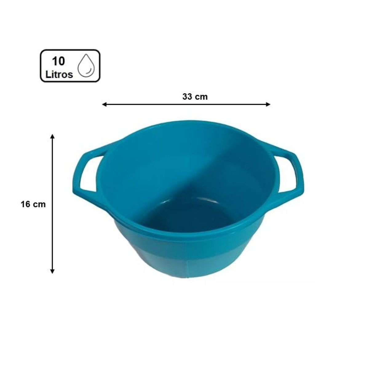 KENDY - Lavatorio Gamela Conica N°2 10lts Con Manilla