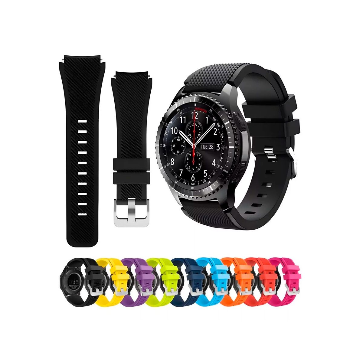 GENERICO - Correas Para Samsung Gear S3 Galaxy Watch 46mm  22mm