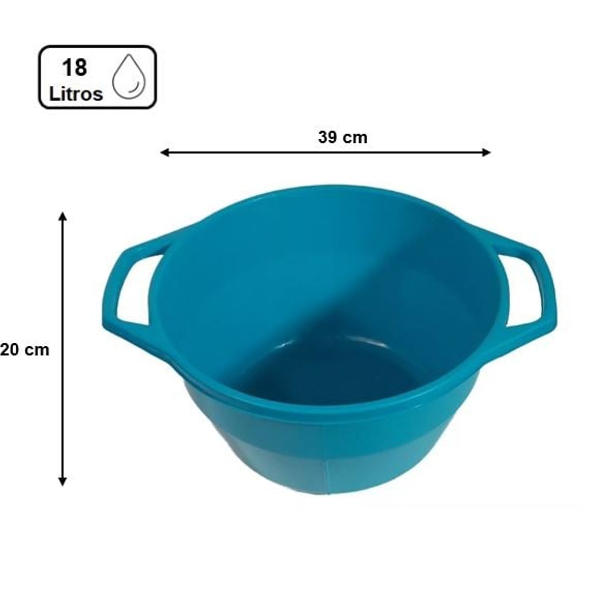 KENDY - Lavatorio Gamela Conica N°3 18lts Con Manilla