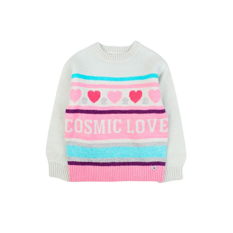 FICCUS - Sweater Kids Niña Cosmic Gris