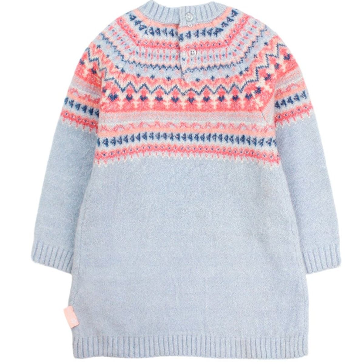 FICCUS - Vestido Bebé Niña Arctic Celeste