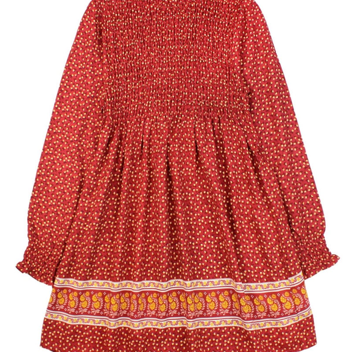 FICCUS - Vestido Junior Niña Arctic Burdeos