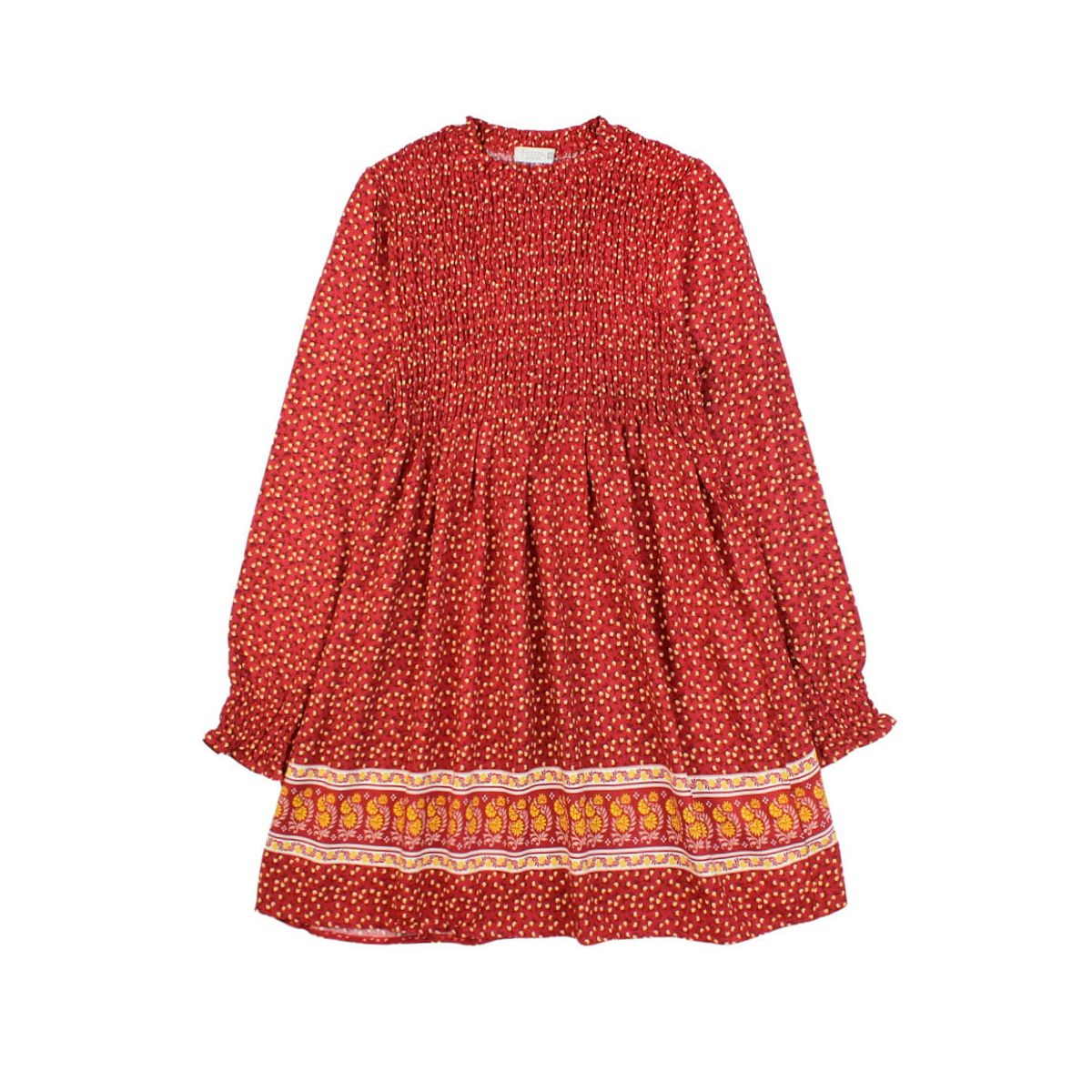 FICCUS - Vestido Junior Niña Arctic Burdeos