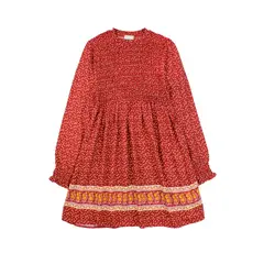 FICCUS - Vestido Junior Niña Arctic Burdeos