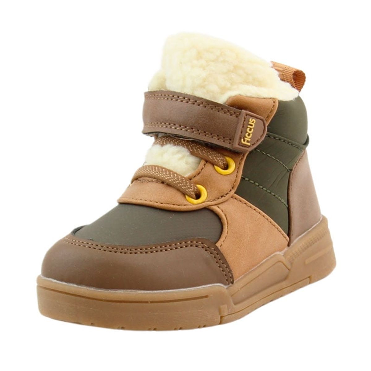 FICCUS - Botín Bebé Niño Principiante Café