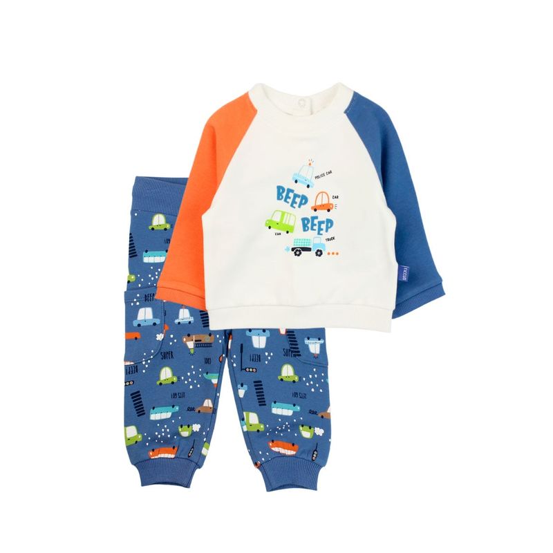 FICCUS - Conjunto New Born Niño Rocket Azul