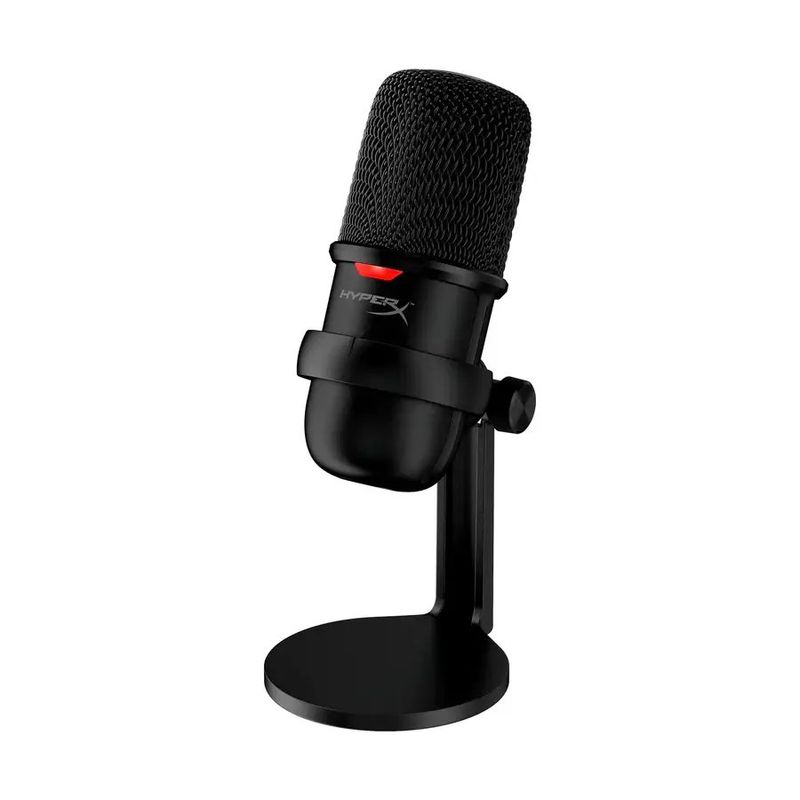 HYPERX - Micrófono para Streaming HyperX SoloCast USB Plug & Play Negro