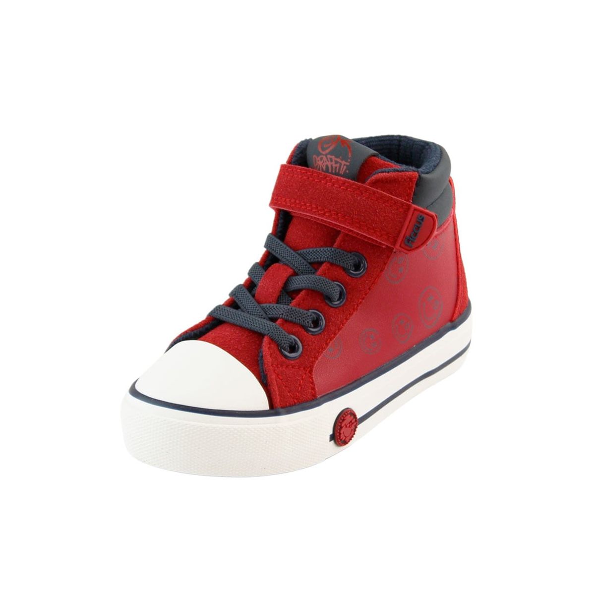 FICCUS - Zapatilla Kids Niño Andante Rojo