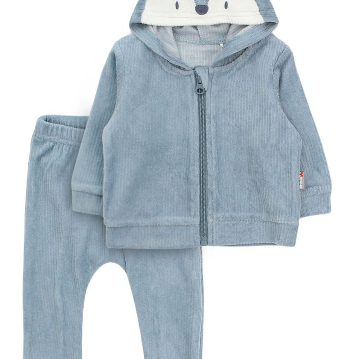 FICCUS - Buzo New Born Niño Woodland Celeste