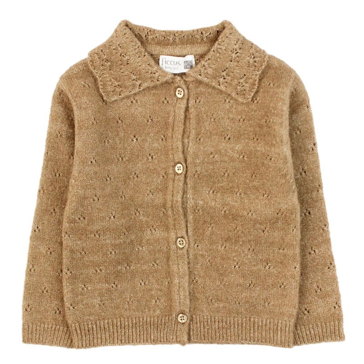 FICCUS - Chaleco Bebé Niña Arctic Café