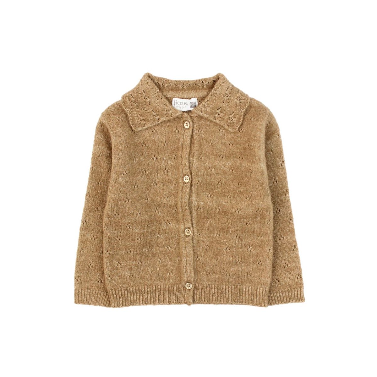 FICCUS - Chaleco Bebé Niña Arctic Café