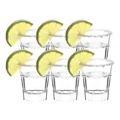 GENERICO - Set 12 Vasos Shot Tequilero Pocillo Vasos Shot Vasos Shot