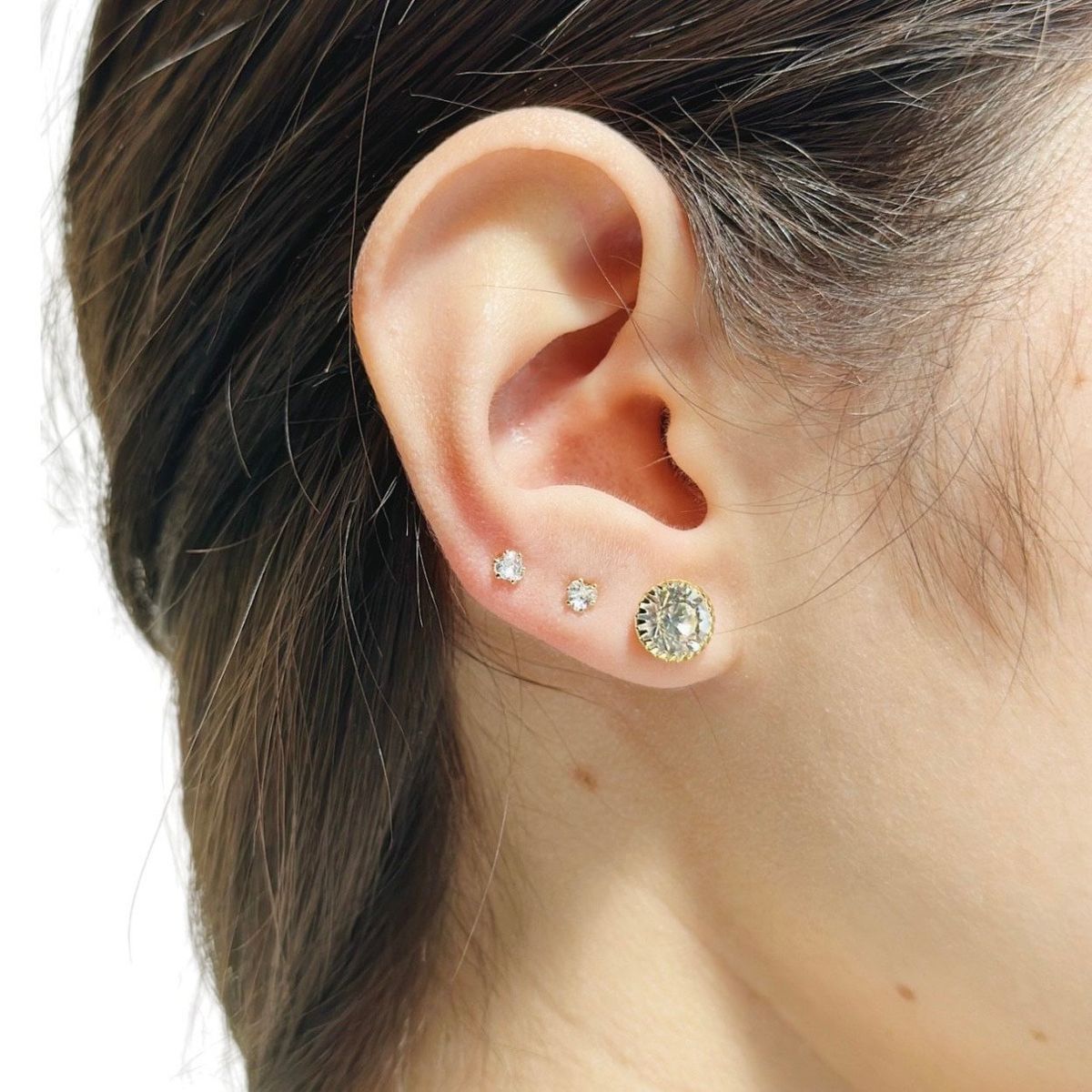 GENERICO - ARO BAÑO DE ORO PUNTO DE LUZ 8 MM