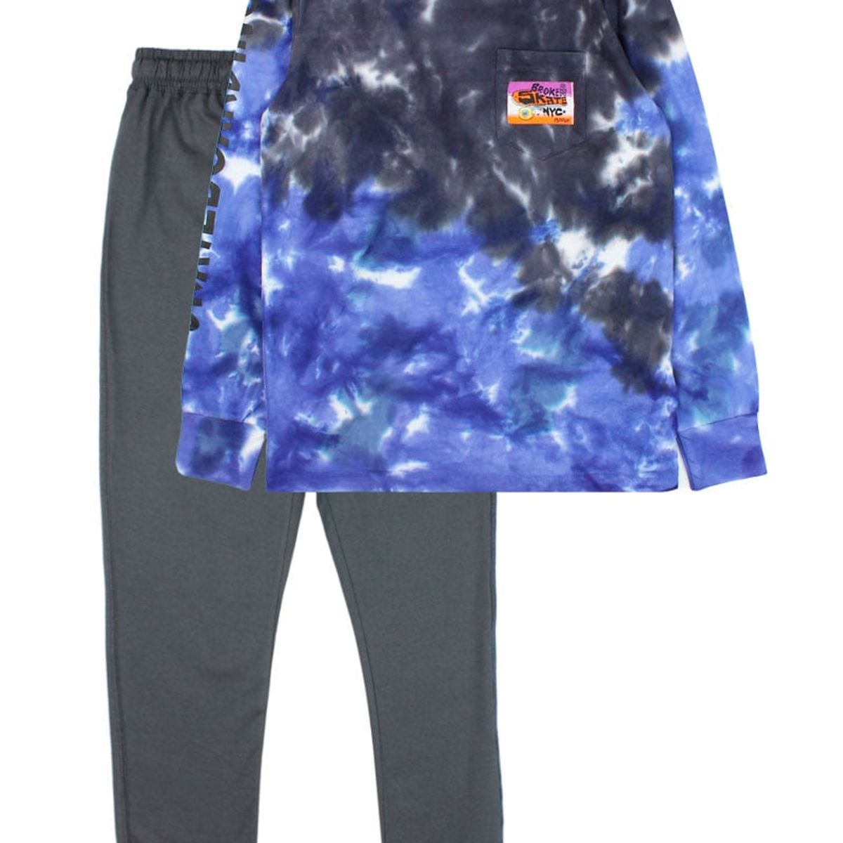 FICCUS - Pijama Junior Niño Must Have Gris Oscuro