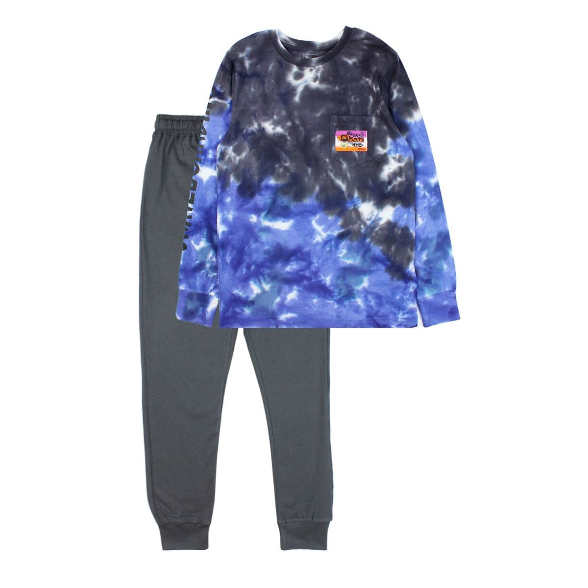 FICCUS - Pijama Junior Niño Must Have Gris Oscuro