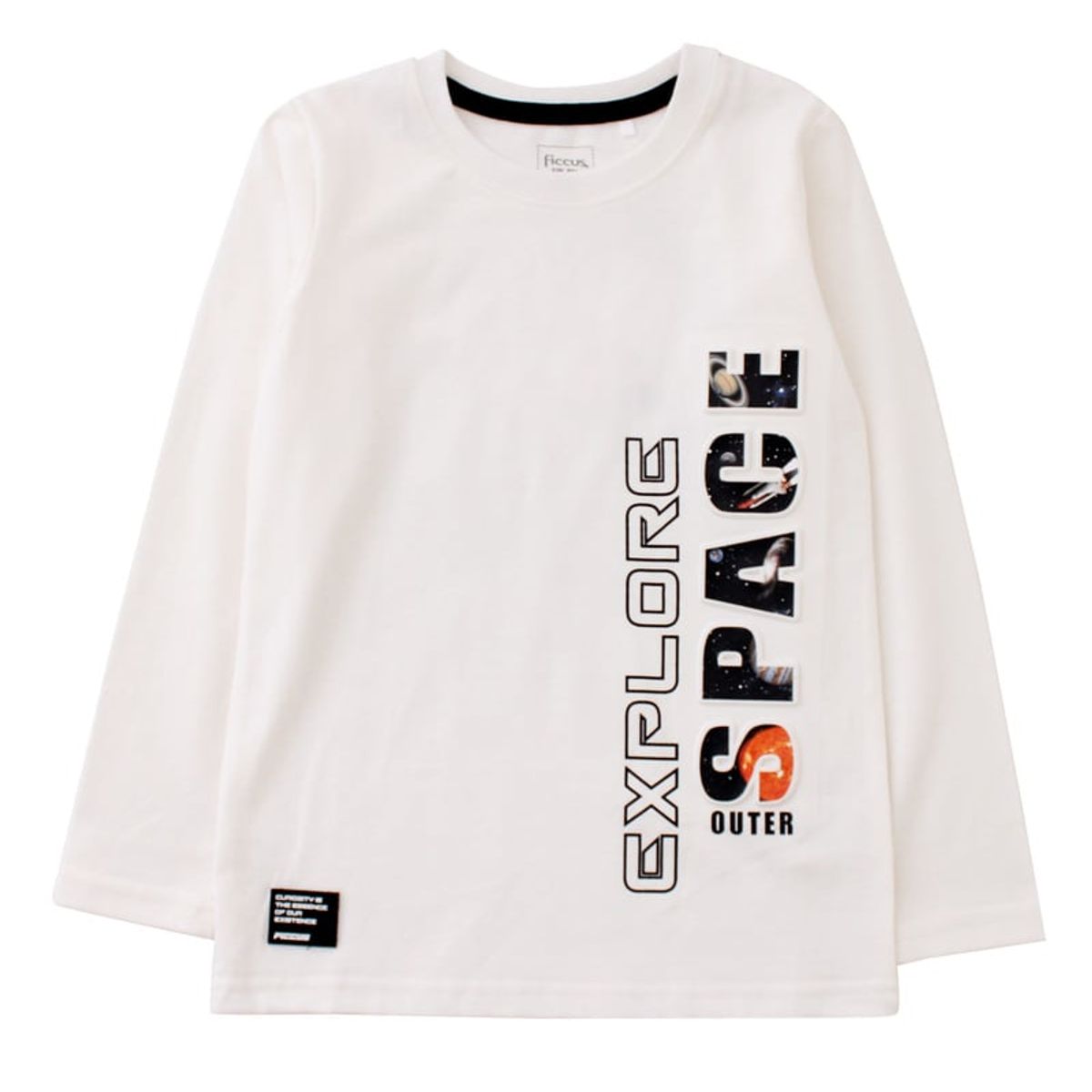 FICCUS - Polera Kids Niño Cosmic Beige_.