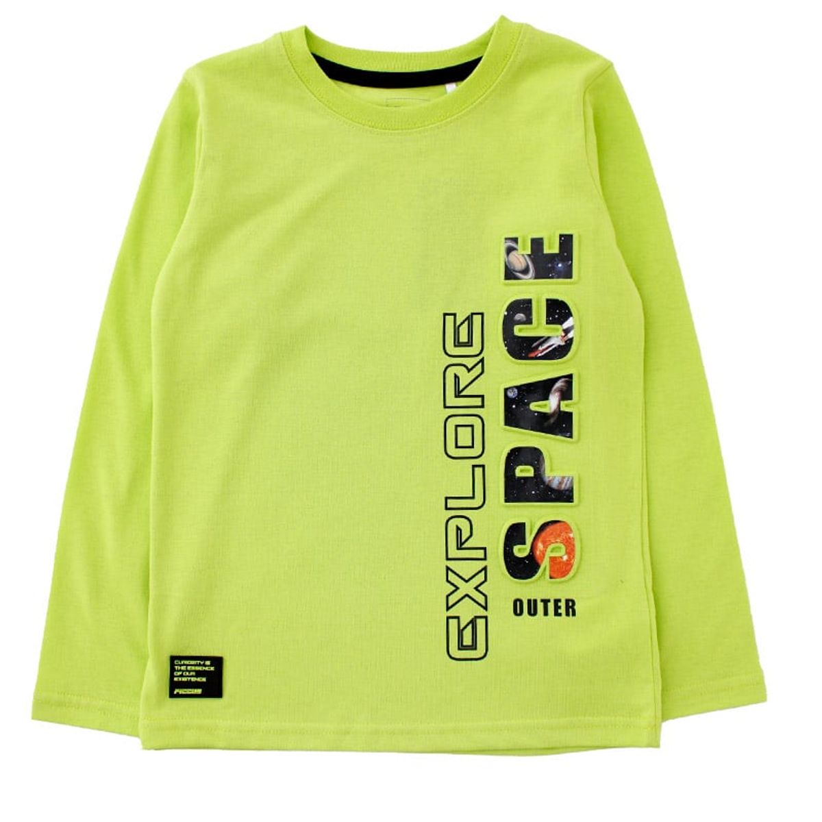 FICCUS - Polera Kids Niño Cosmic Verde Lima