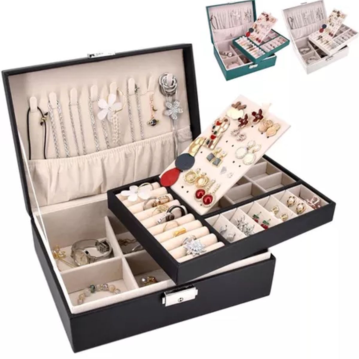 GENERICO - Maletin Joyero Organizador De Joyas