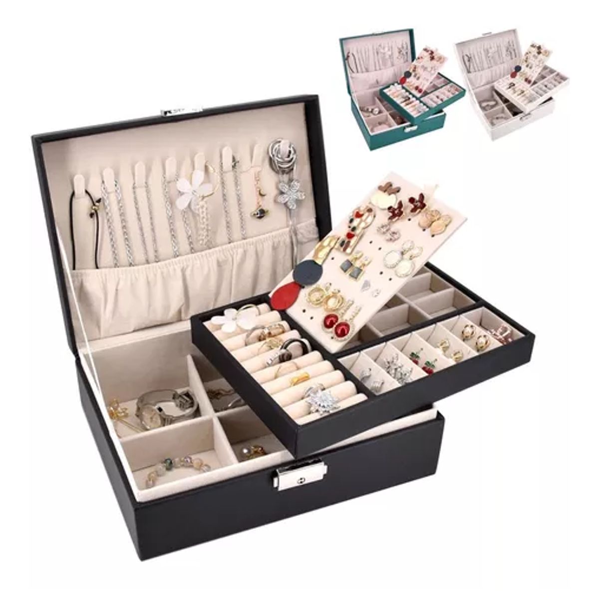 GENERICO - Maletin Joyero Organizador De Joyas