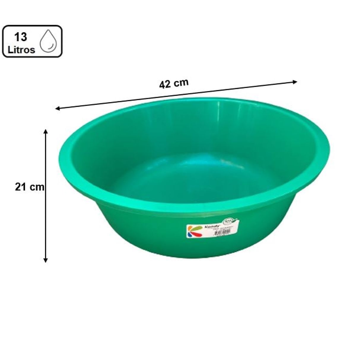 KENDY - Lavatorio Fuente Plastico 13 lts