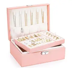 GENERICO - Maletín Joyero Organizador De Joyas Aretes