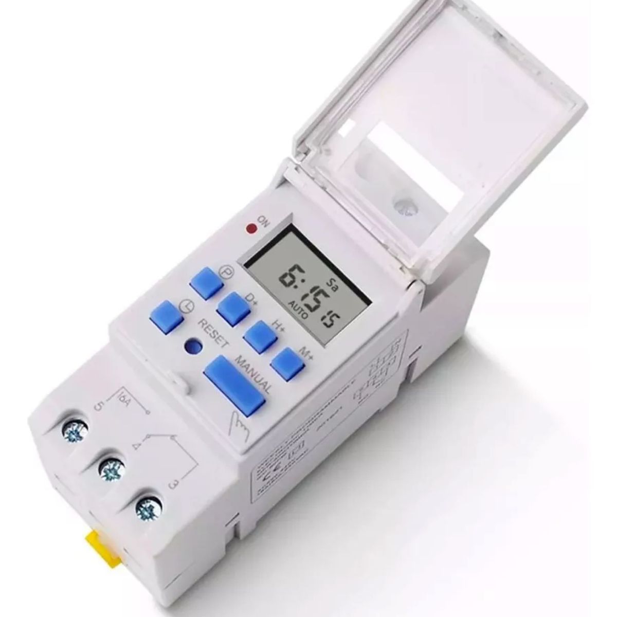 MUNDO MAGIA - Temporizador Digital Programable 220v Riel Din-