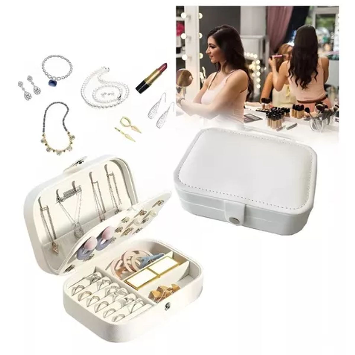 GENERICO - Joyero Multifuncional Organizador Exhibidor Joyería