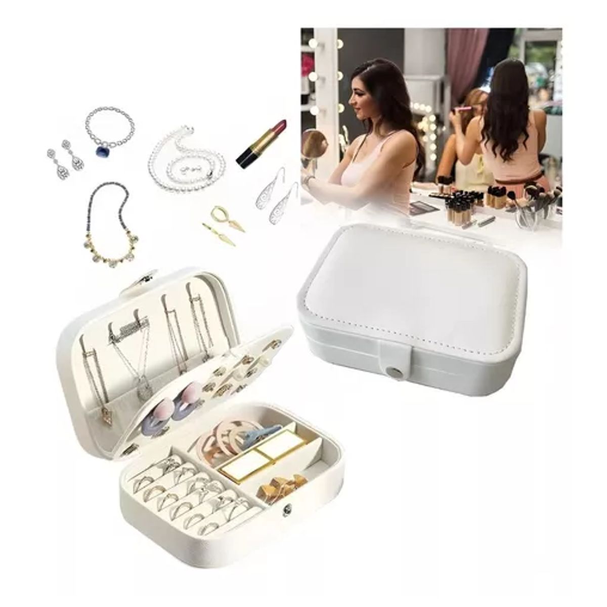 GENERICO - Joyero Multifuncional Organizador Exhibidor Joyería