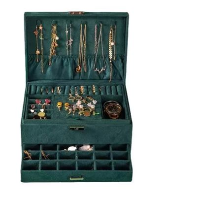 Imagen 2 del producto Maletin Joyero 3 Niveles Organizador De Joyas