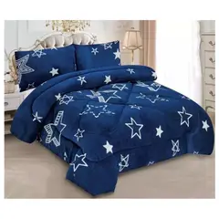 COMPRAPO - Cobertor Chiporro Juvenil Estrella del Rock 2 Plazas + 2 Fundas