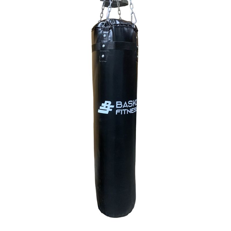 BASKO FITNESS - Saco de Boxeo Grande 160 cm 80 KG Negro Basko Fitness