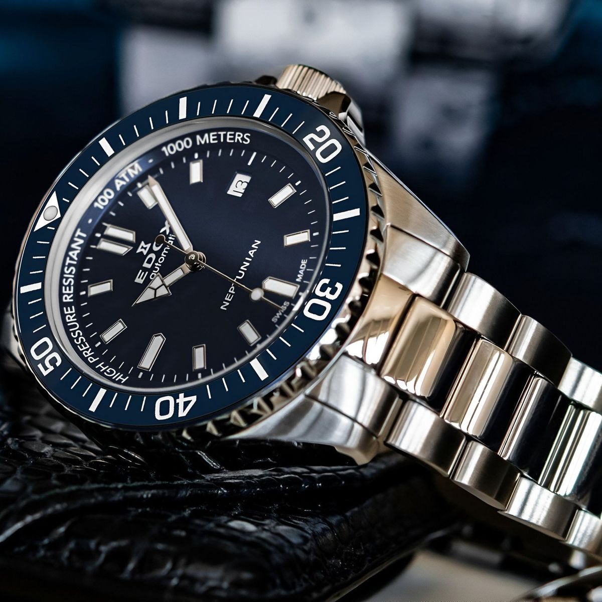 EDOX - Reloj Edox Neptunian Automatic Hombre