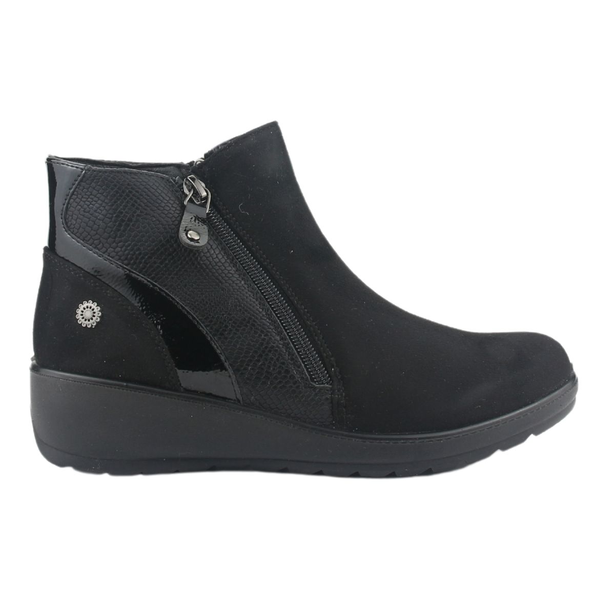 CHALADA - Botin Mujer Negro Casual Chalada Confort-5