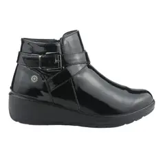 CHALADA - Botin Mujer Negro Casual Confort-6