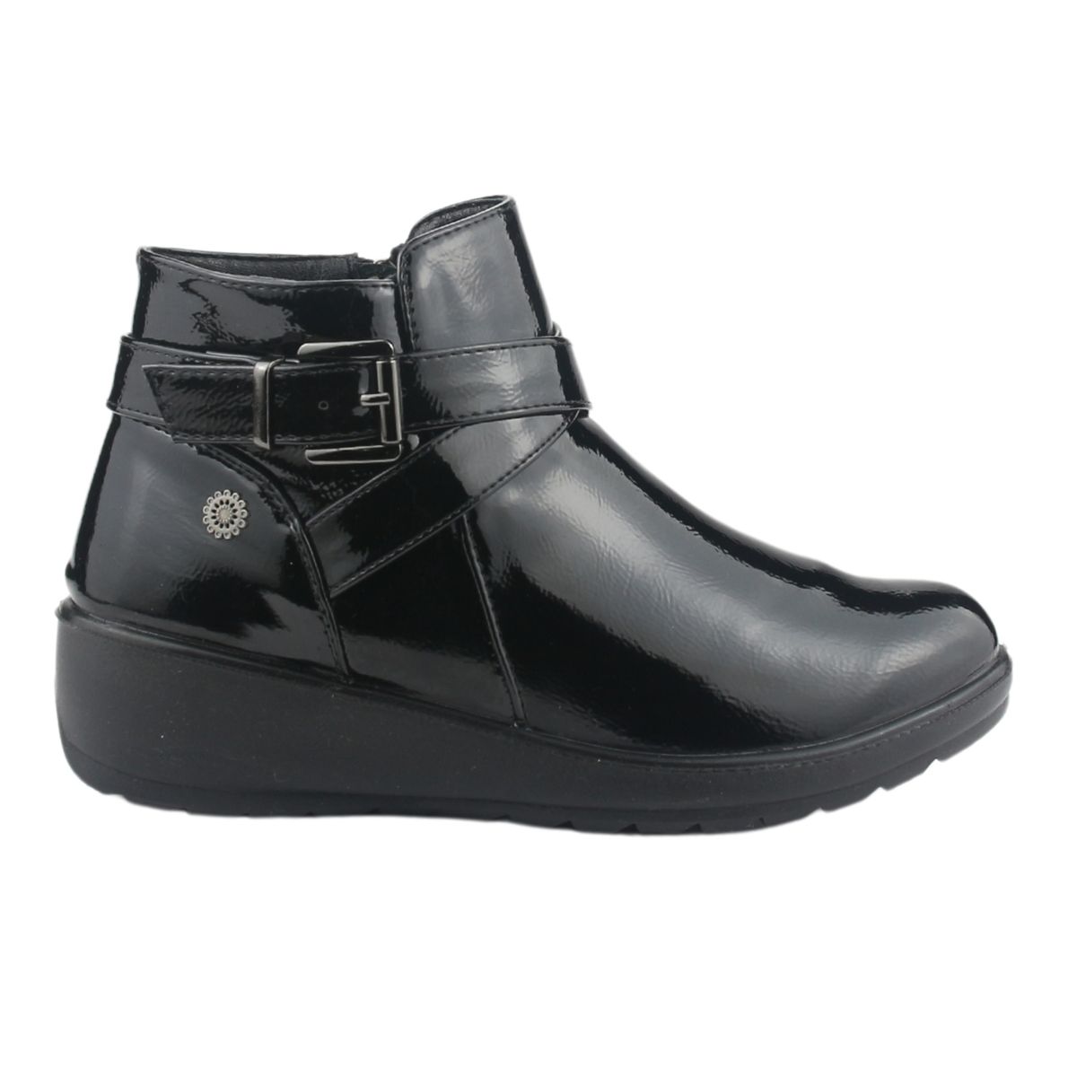 CHALADA - Botin Mujer Negro Casual Chalada Confort-6