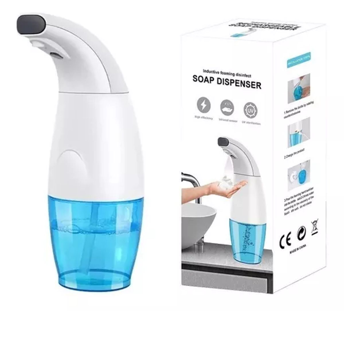 GENERICO - Dispensador Sensor Infrarrojo Automático De Jabón