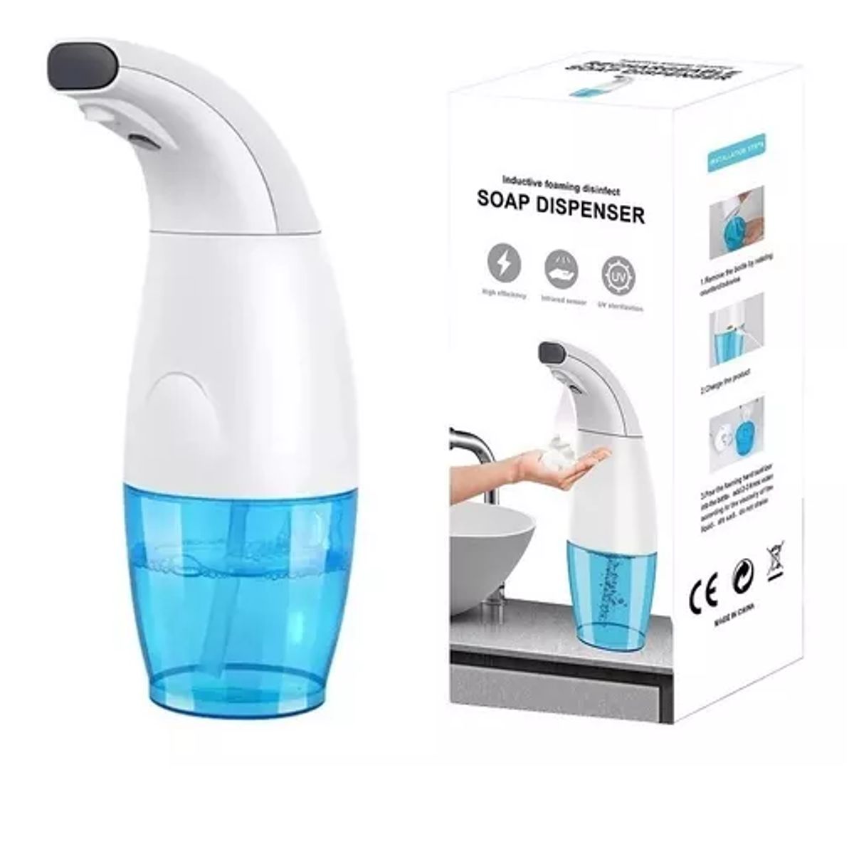 GENERICO - Dispensador Sensor Infrarrojo Automático De Jabón