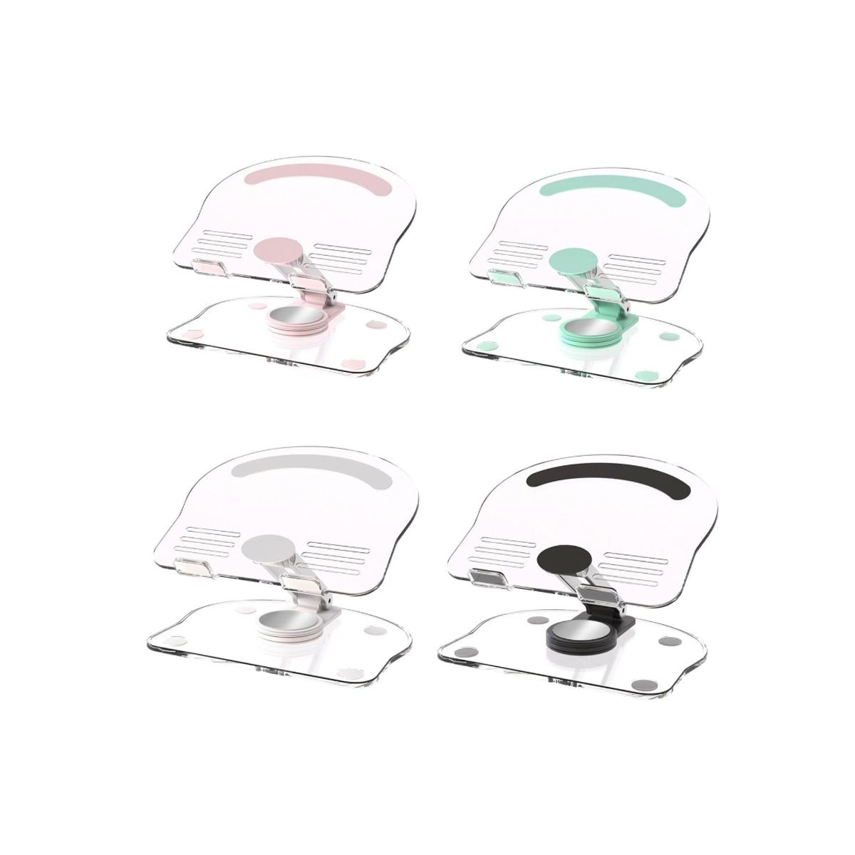 GENERICO - Soporte Tablet Celular Pantalla 360° Con Angulos 180°