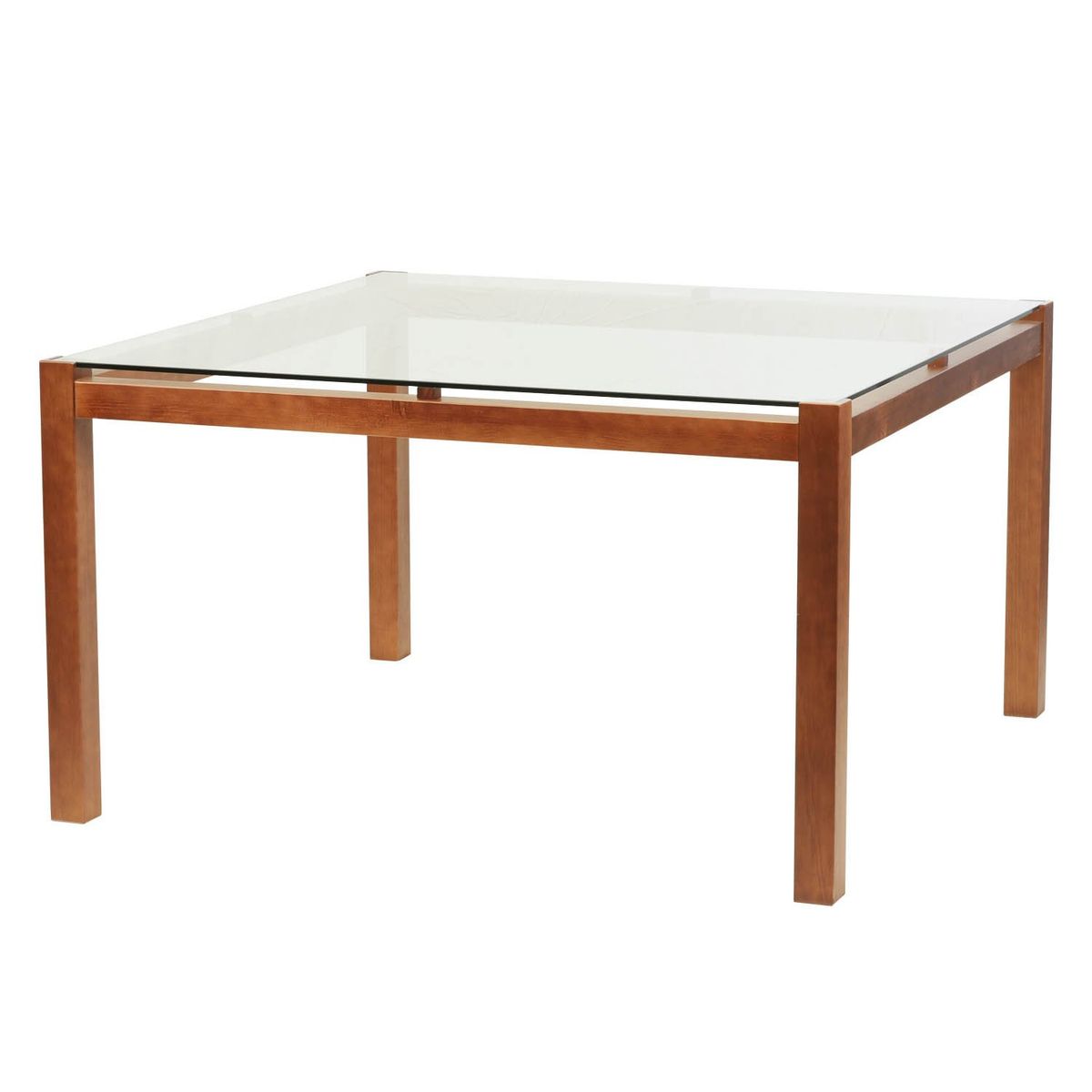 LATAM HOME - Juego De Comedor Barcelona 1400X1400 Silla Cadiz PU Chocolate